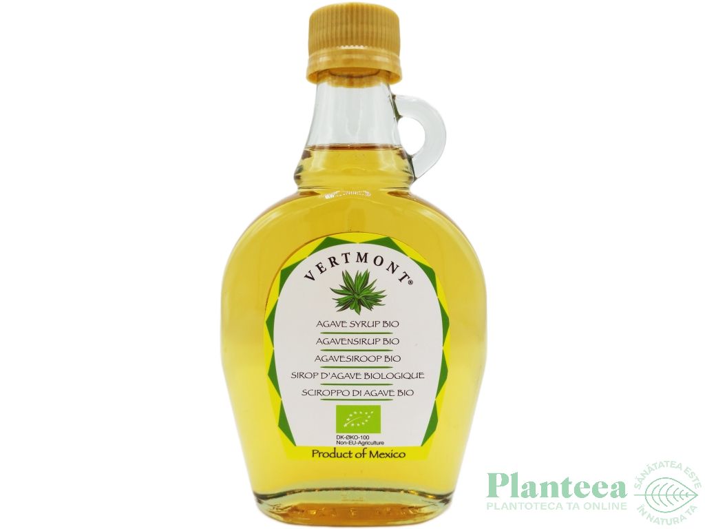 Indulcitor sirop agave pur bio 320g - VERTMONT