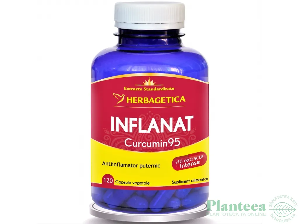 Inflanat+ curcumin95 120cps - HERBAGETICA