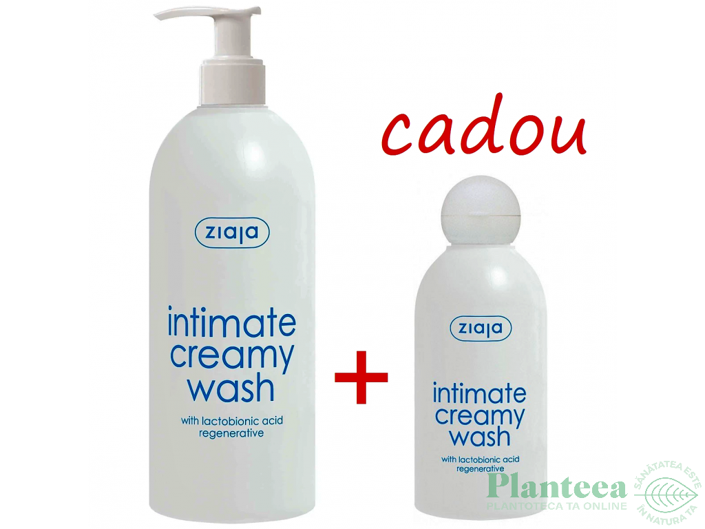 Oferta Intimate Wash Creamy [acid lactobionic 500ml+200ml] 2b - ZIAJA