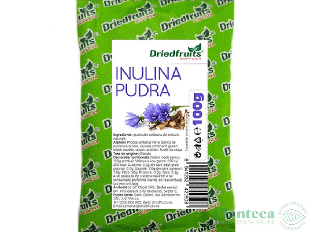 Inulina pulbere 100g - DRIED FRUITS