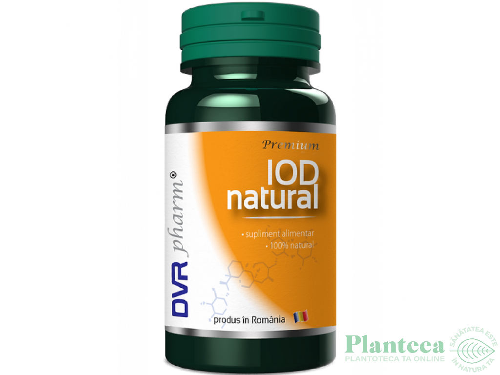 Iod natural 30cps - DVR PHARM