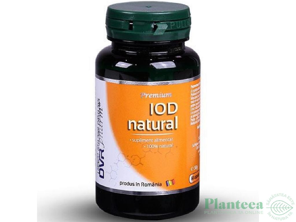 Iod natural 60cps - DVR PHARM