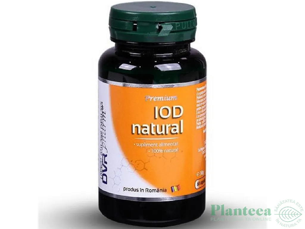 Iod natural 60cps - DVR PHARM