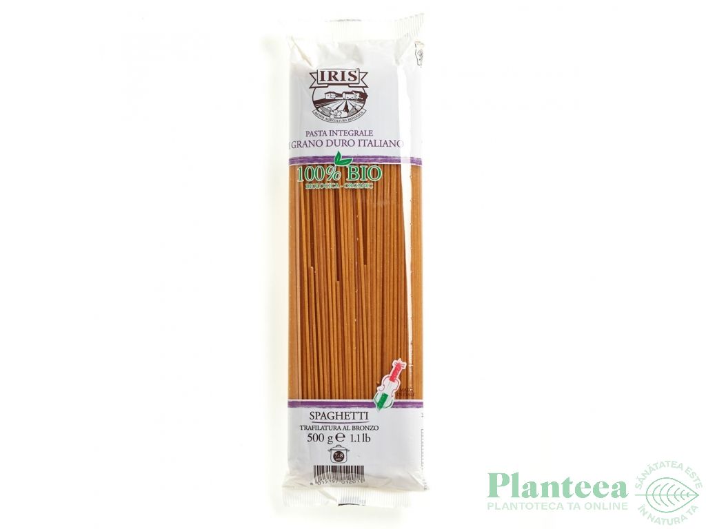 Paste spaghete grau integral eco 500g - IRIS BIO