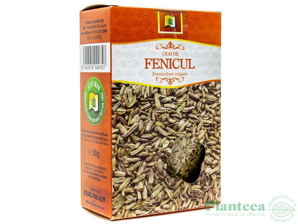 Ceai fenicul 50g - STEFMAR