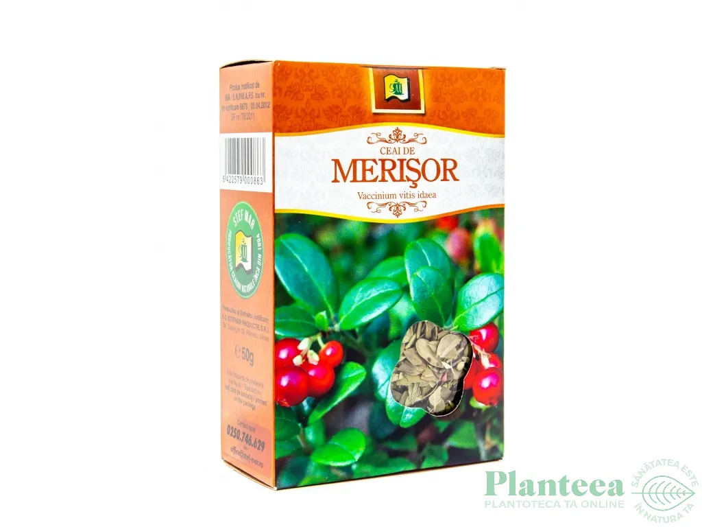 Ceai merisor frunze 50g - STEFMAR