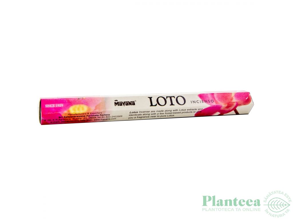 Betisoare parfumate lotus 20b - ROSIMPEX