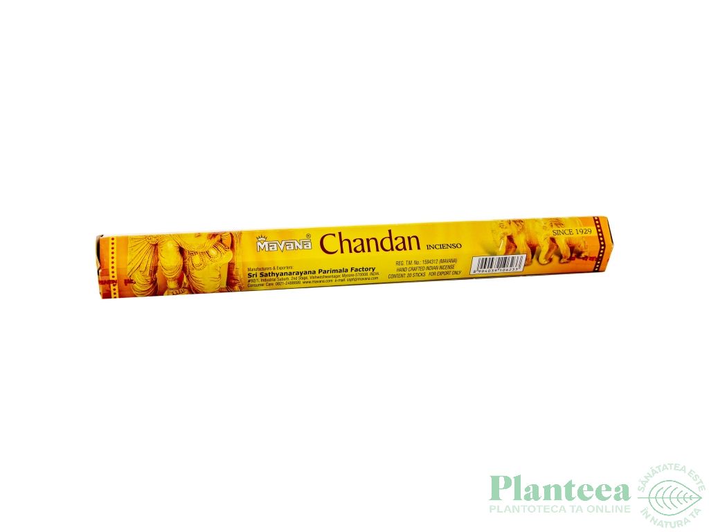 Betisoare parfumate chandan 20b - ROSIMPEX