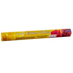 Betisoare parfumate lemon rose 20b - ROSIMPEX