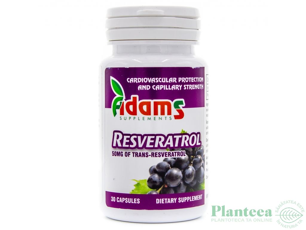 Resveratrol 50mg 30cps - ADAMS