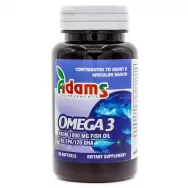 Omega3 1000mg ulei peste vit E 30cps - ADAMS