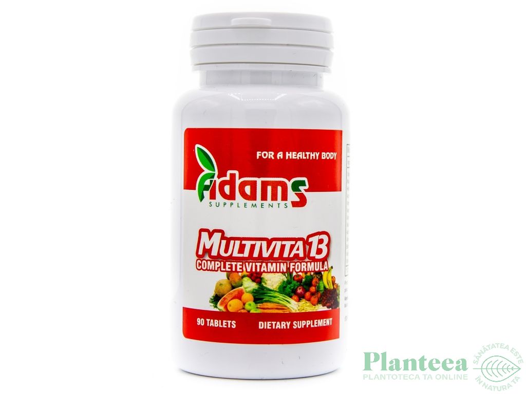 MultiVita13 complete vitamin formula 90cp - ADAMS