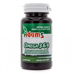 Omega369 ulei seminte in 1000mg 30cps - ADAMS