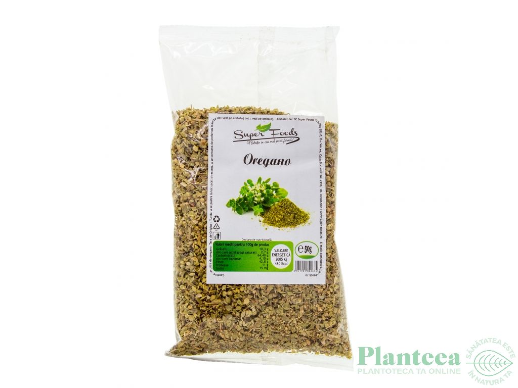 Condiment oregano 50g - SUPERFOODS