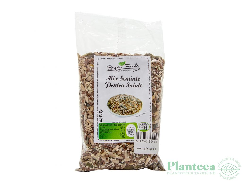 Mix seminte pt salata 250g - SUPERFOODS