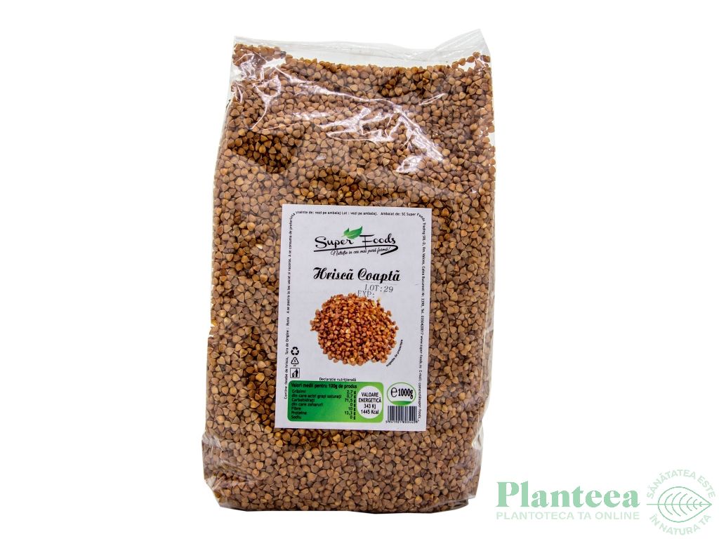 Hrisca coapta boabe 1kg - SUPERFOODS