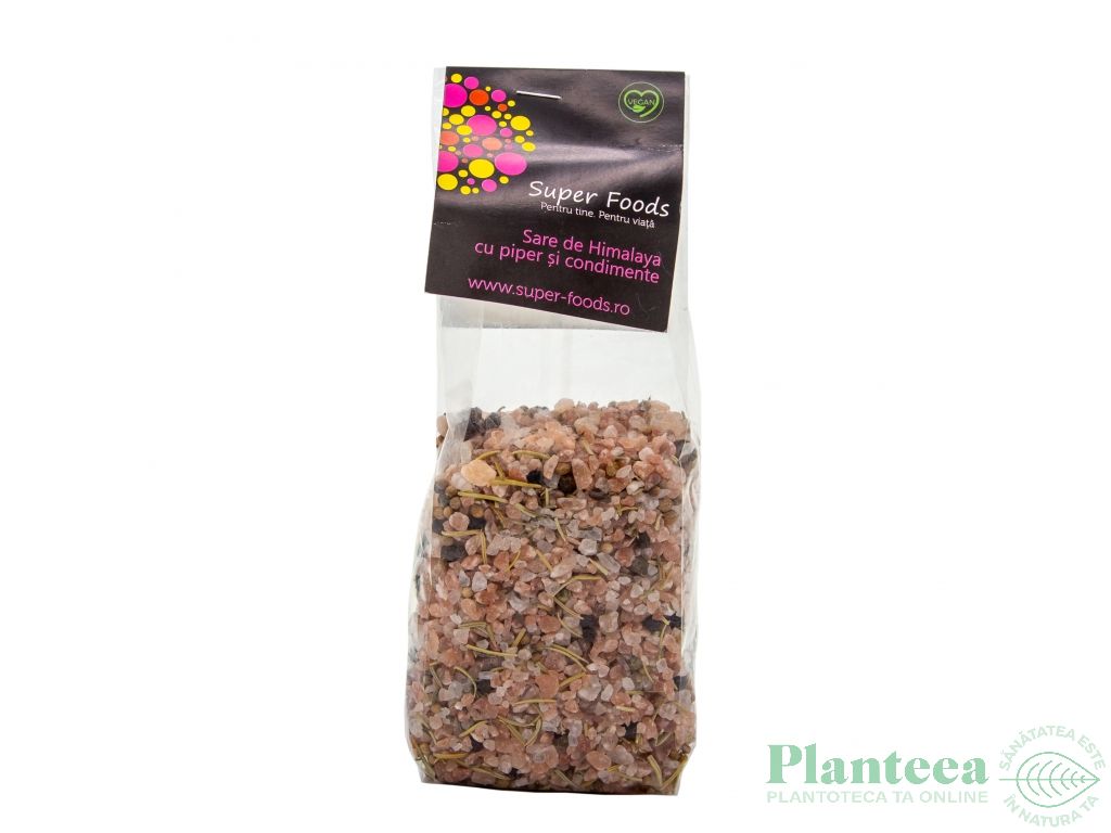 Sare roz fina Himalaya piper condimente 300g - SUPERFOODS