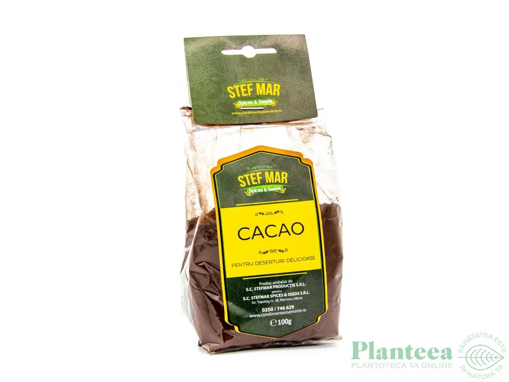 Cacao pulbere 100g - STEFMAR