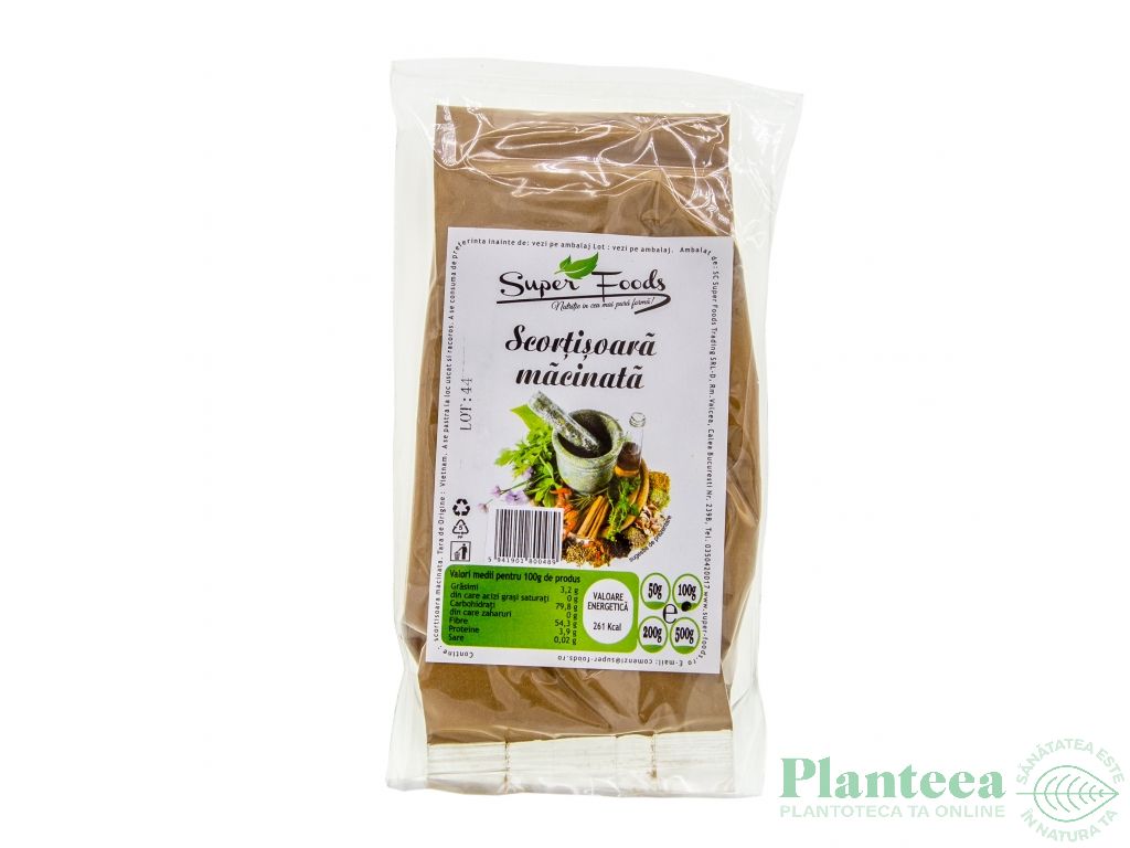 Condiment scortisoara macinata 100g - SUPERFOODS