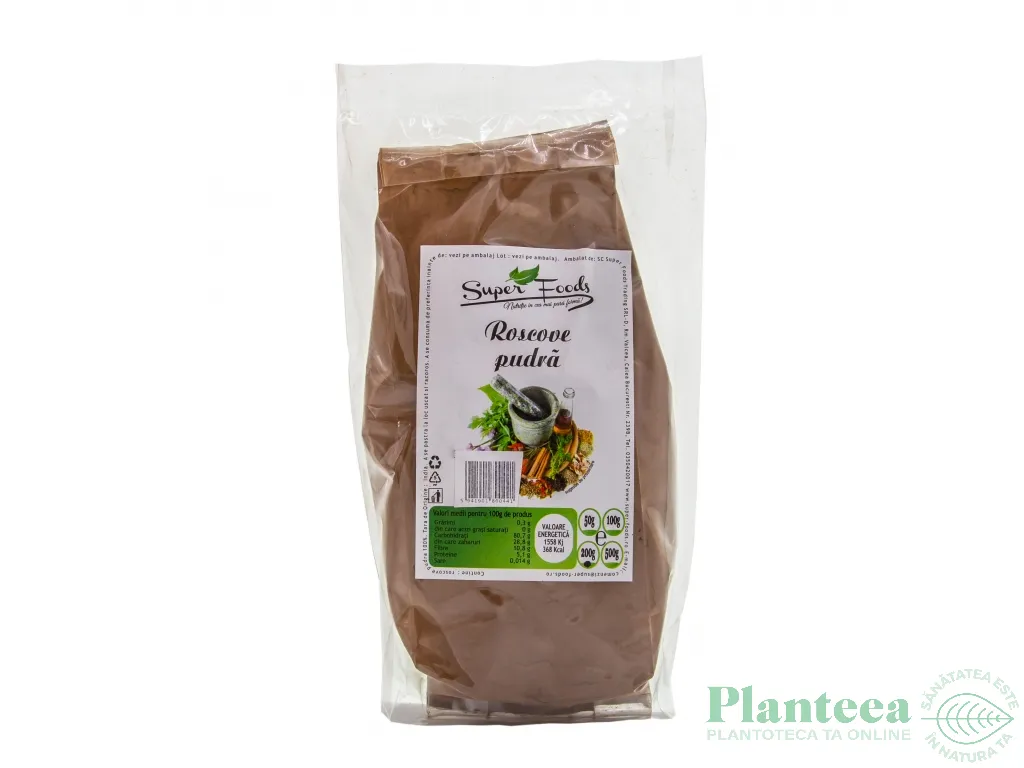 Roscove pulbere 200g - SUPERFOODS