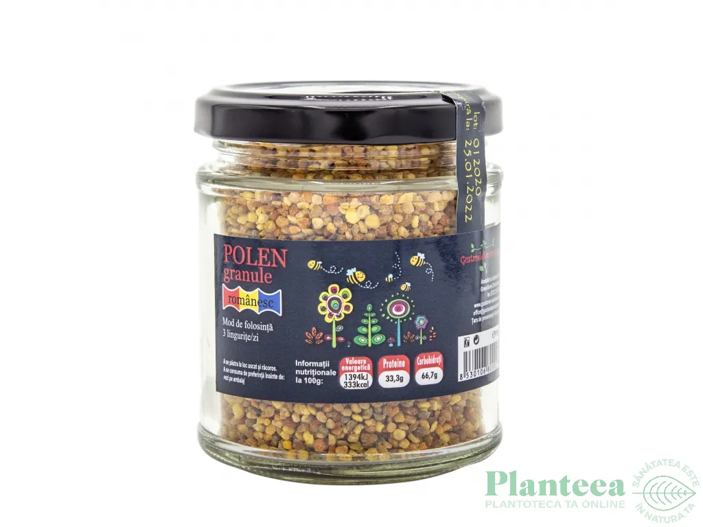 Polen uscat granule 110g - GREEN SENSE