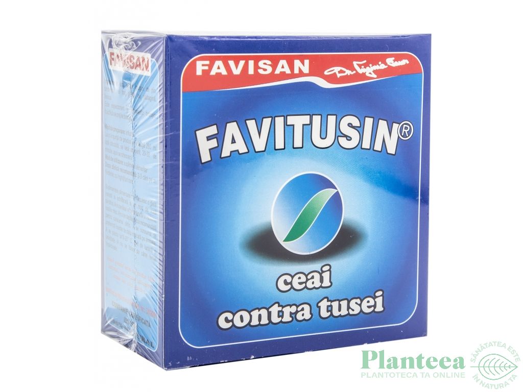 Ceai contra tusei FaviTusin 50g - FAVISAN