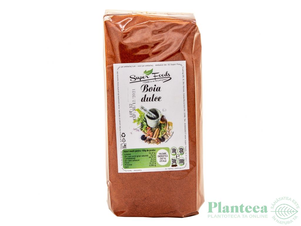 Condiment boia dulce 500g - SUPERFOODS