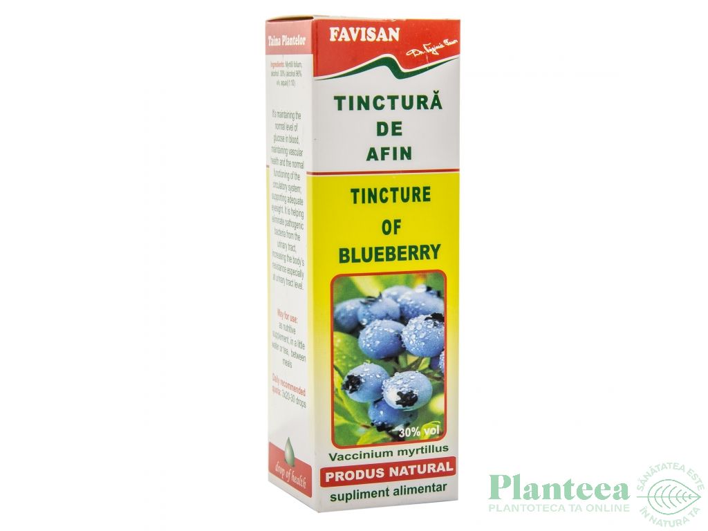 Tinctura afin frunze 50ml - FAVISAN