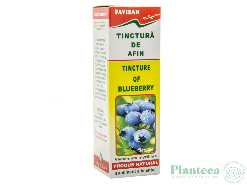 Tinctura afin frunze 50ml - FAVISAN