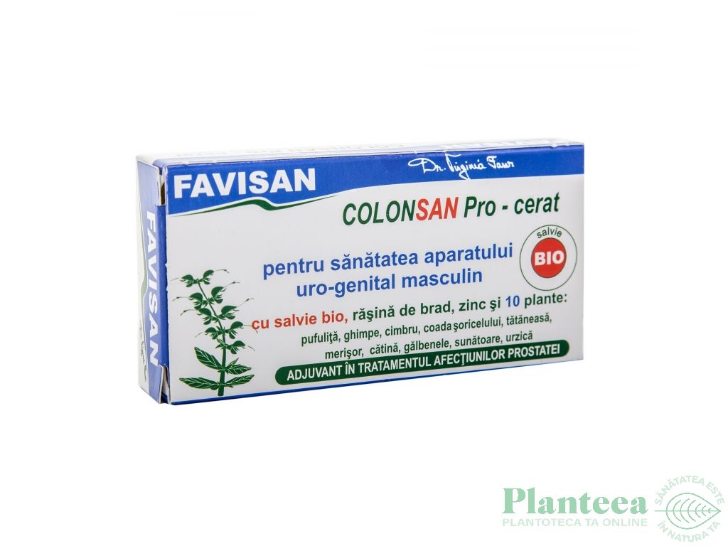 Supozitoare ColonSan Pro cerat 10x1,9g - FAVISAN