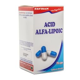 Acid alfa lipoic 70cps - FAVISAN