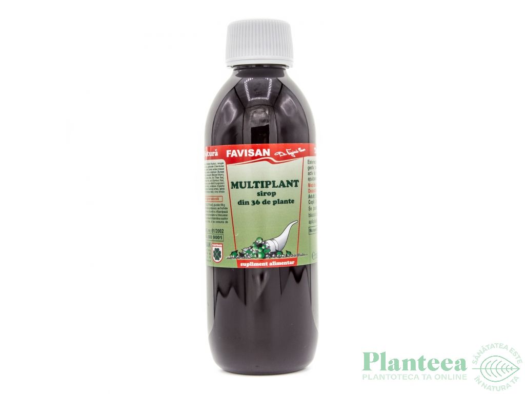 Sirop multiplant 36plante 250ml - FAVISAN