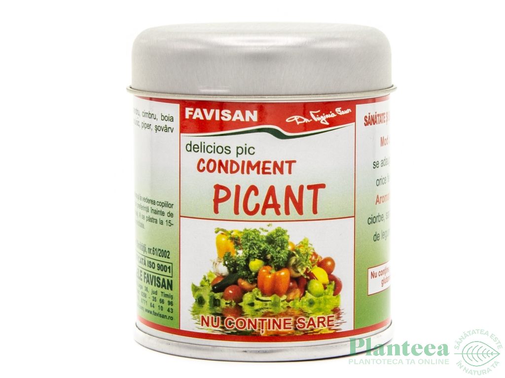 Condimente picante Delicios pic 50g - FAVISAN