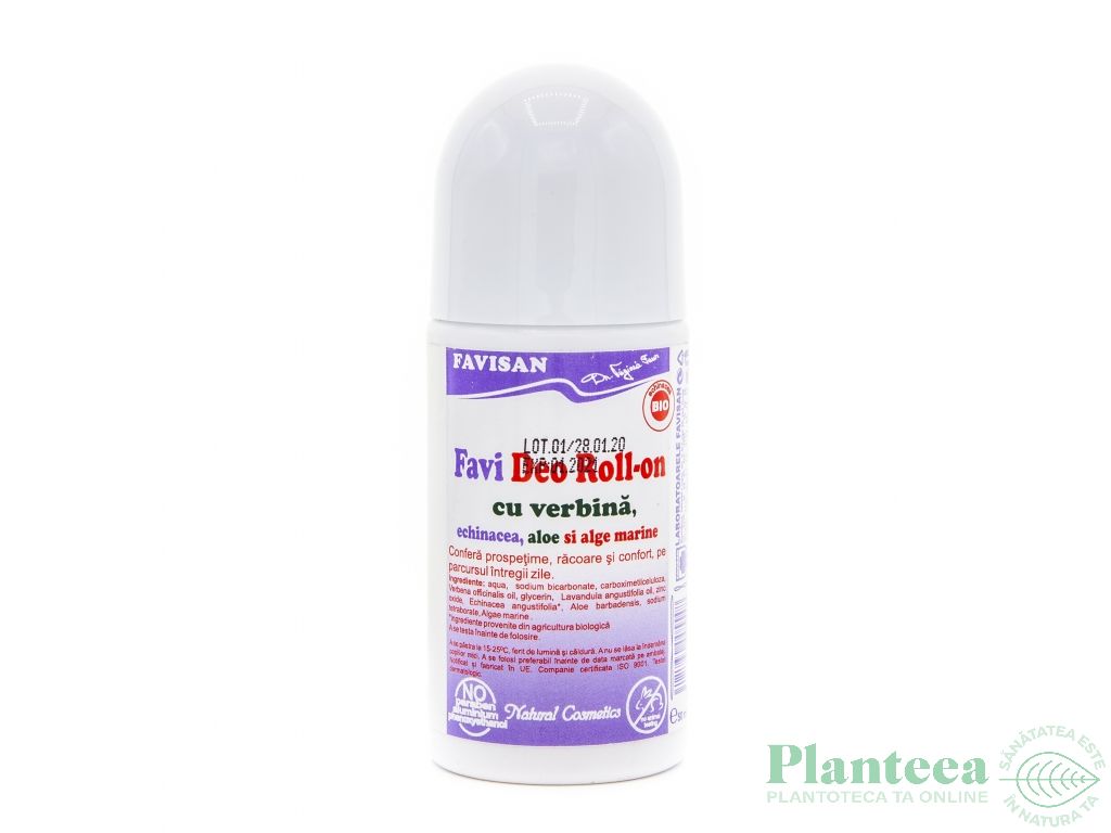 Deodorant roll on verbina 50ml - FAVISAN