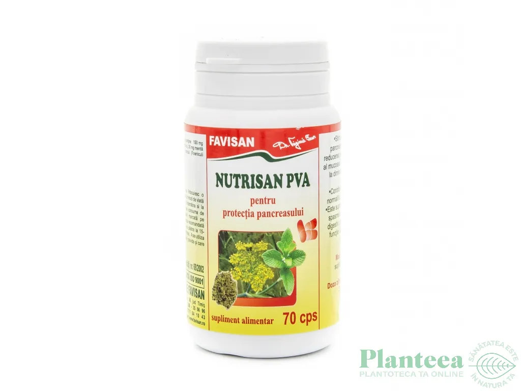 Nutrisan PVA protectia pancreasului 70cps - FAVISAN