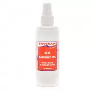 Ulei camforat 10% pt frectii 100ml - FAVISAN