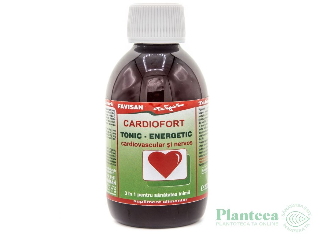 Tonic energetic Cardiofort 200ml - FAVISAN