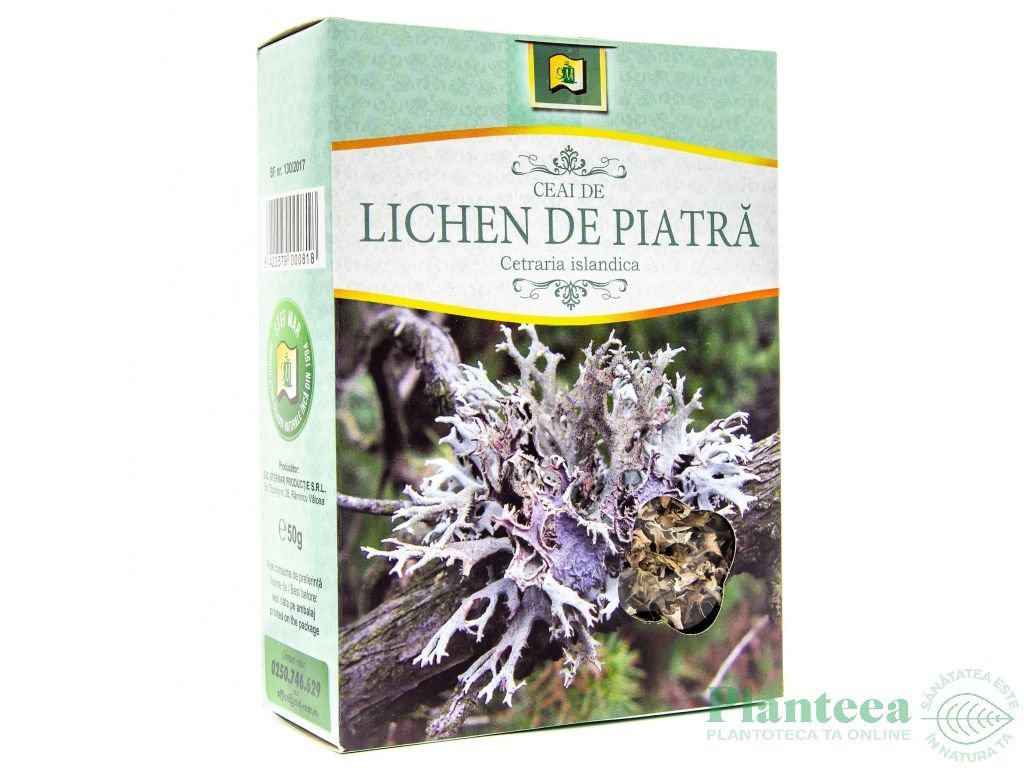 Ceai licheni piatra 50g - STEFMAR