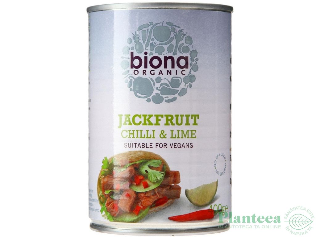 Jackfruit bucati chilli lime bio 400g - BIONA