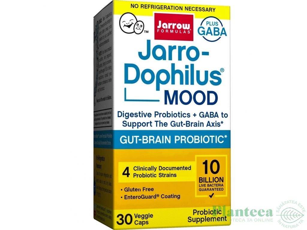 Jarro Dophilus Mood 10bilioane bacterii 30cps - JARROW FORMULAS