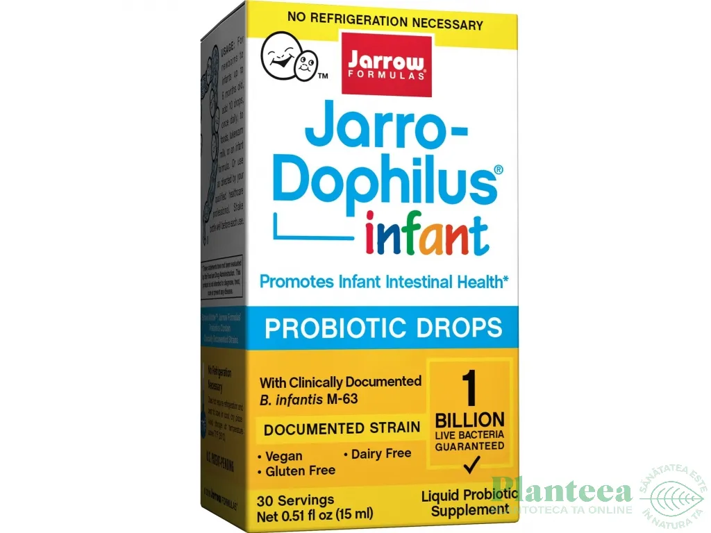 Jarro Dophilus Infant 1bilion bacterii 15ml - JARROW FORMULAS