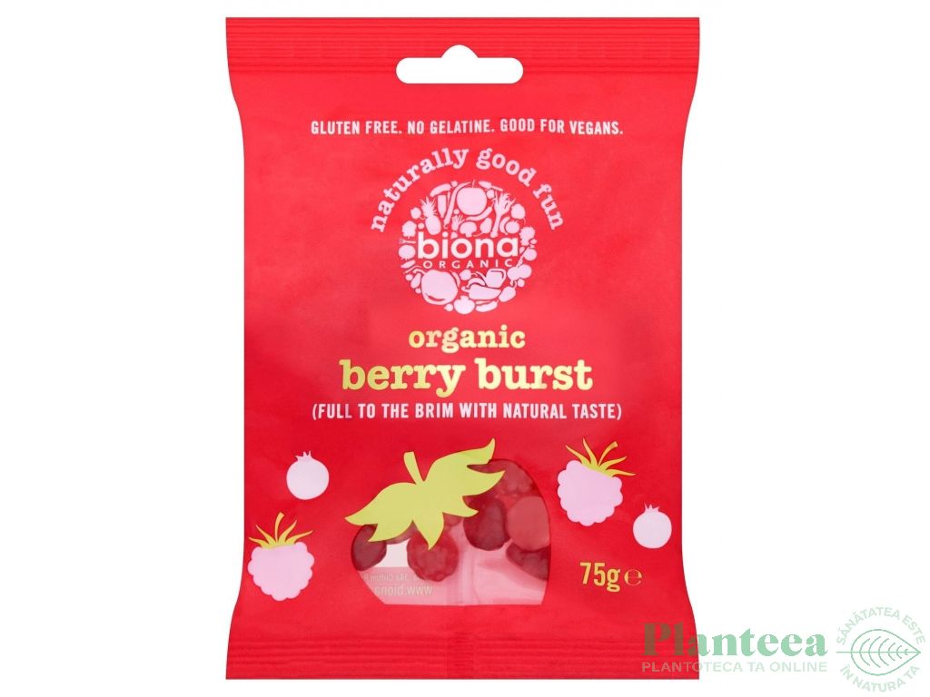 Jeleuri boabe fructe padure 75g - BIONA