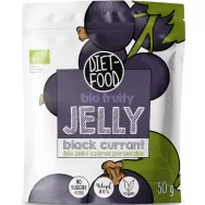 Jeleuri fructe vegane coacaze negre fara zahar eco 50g - DIET FOOD