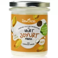 Iaurt vegan lapte cocos cu mango Joyurt 150g - RAWCKERS