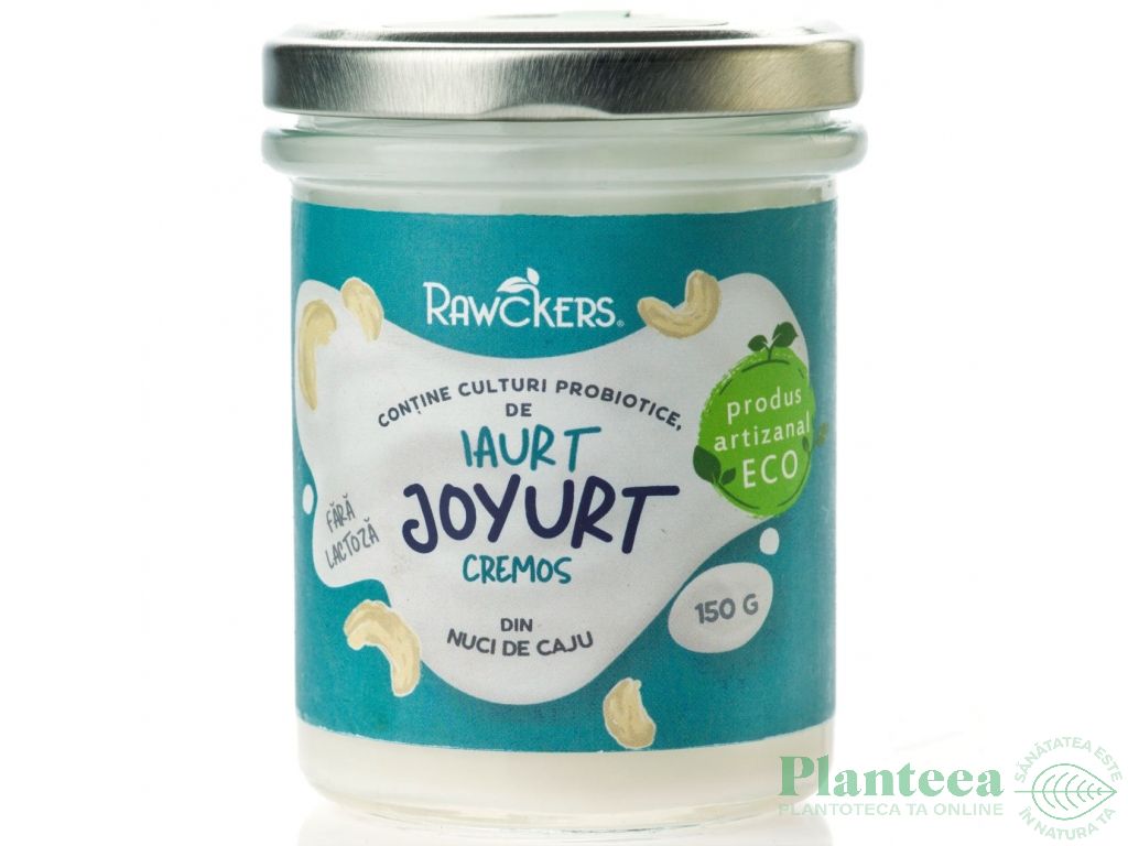 Iaurt vegan caju cremos Joyurt  eco150g - RAWCKERS