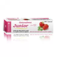 Pasta dinti anticarie copii capsuni Junior 50ml - VIVA NATURA
