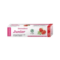 Pasta dinti junior capsuni 80ml - VIVA NATURA