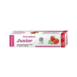 Pasta dinti anticarie copii capsuni Junior 80ml - VIVA NATURA