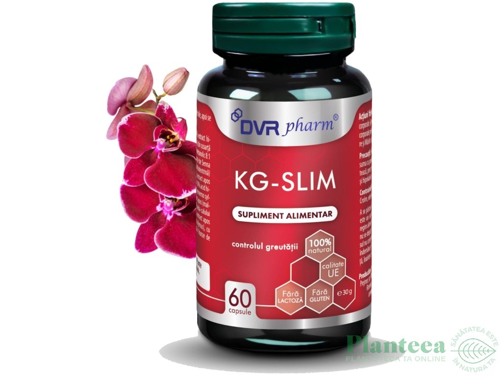 KG Slim Controlul greutatii 1x60cps - DVR PHARM