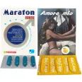 Kit Potenta aromata [Maraton folie 4cps + 6prezervative fructe] 2b - QUANTUM PHARM